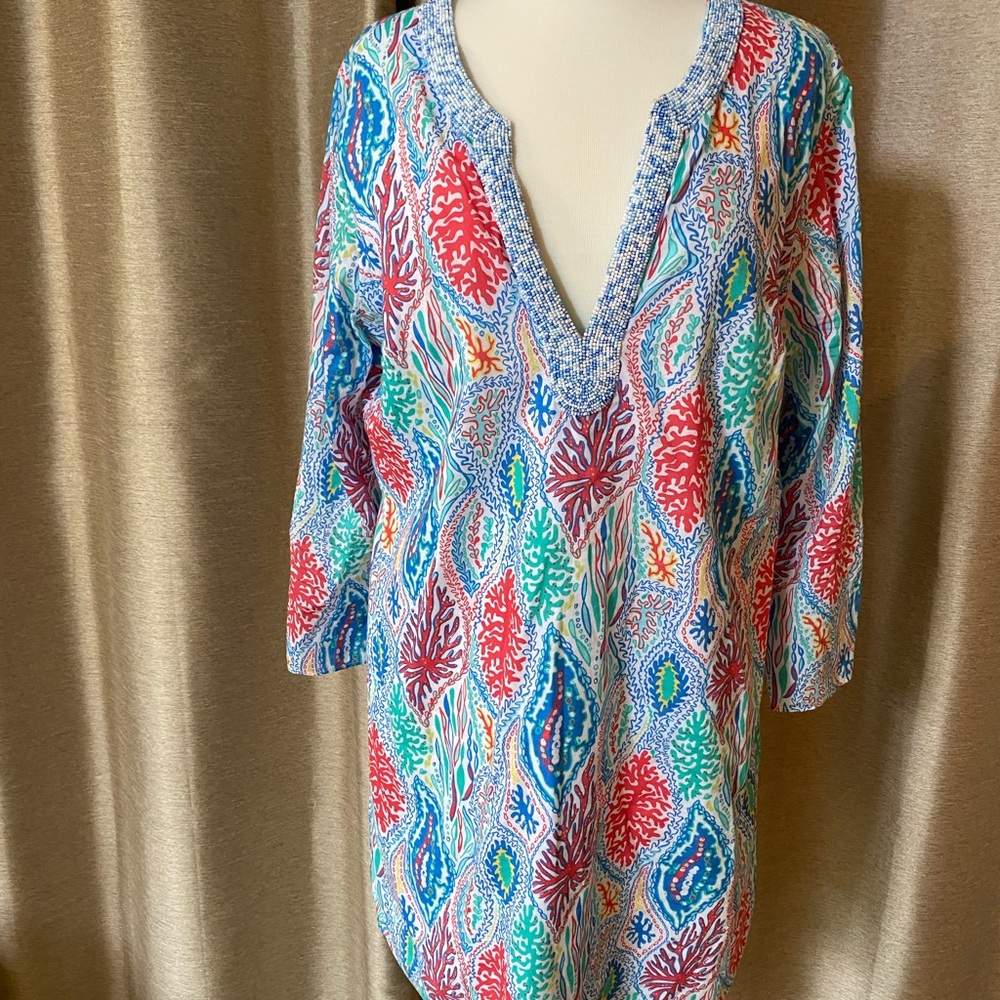 Lily Pulitzer cover up.